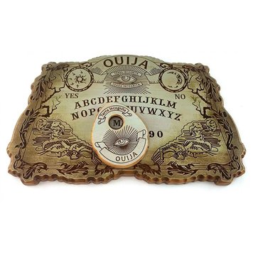 Ексклюзивна, антична спіритична дошка "OUIJA" англійською мовою (485×310×24мм). Указка (115*95) K334951 фото